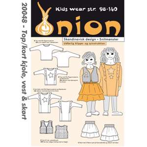 ONION børn - Bluse/ vest/ nederdel 20048 UDGÅET!